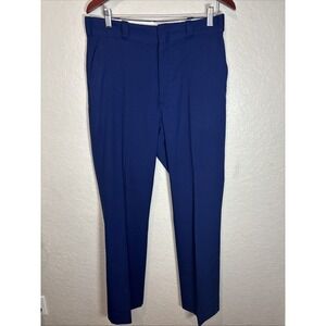 Unitog Permanent Press Pants Men's Sz33 Inseam 32 Blue